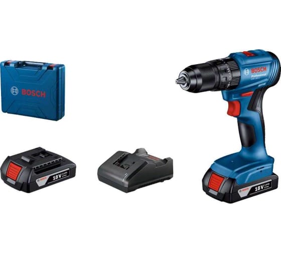 Дрель-шуруповерт аккумуляторный 18 В BOSCH GSB185-Li