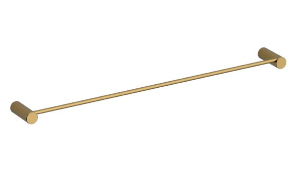 Держатель полотенца прямой KAISER Vita 600х75мм /Нержавейка/Шлифованное золото