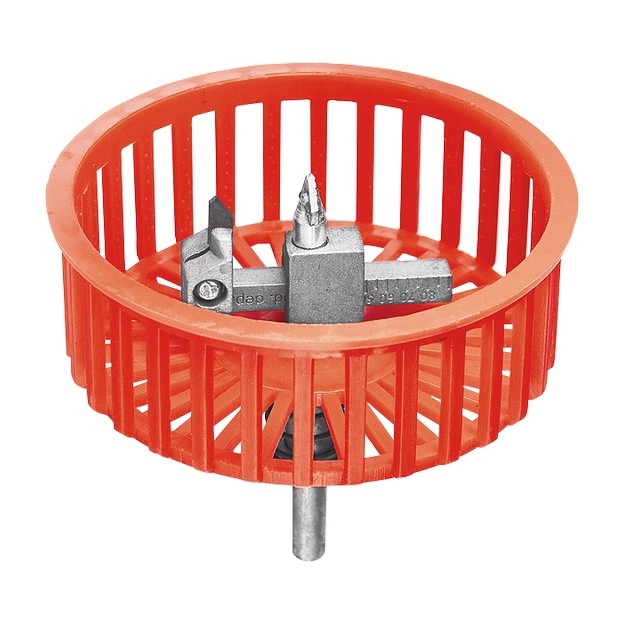 Сверло по кафелю круговое балеринка с защитной решеткой MATRIX 88240 Сверло по кафелю круговое балеринка с защитной решеткой MATRIX 88240