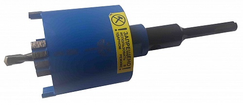 Коронка по бетону 72 мм хвост М16/SDS+ NewFormula NF072 Trio-Diamond
