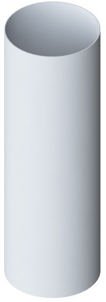 Труба водосточная ПВХ D74мм 3м белая Стандарт