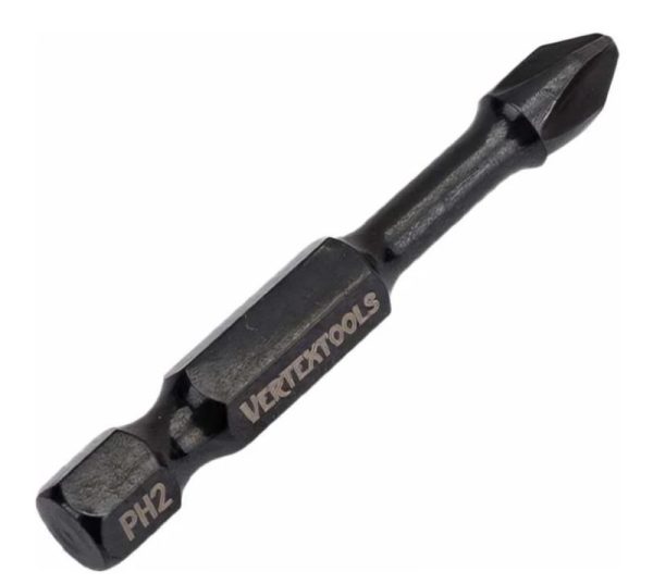 Бита PH 2*70 мм IMPACT TORSION VERTEXTOOLS IP-TR-PH2-70 10 шт