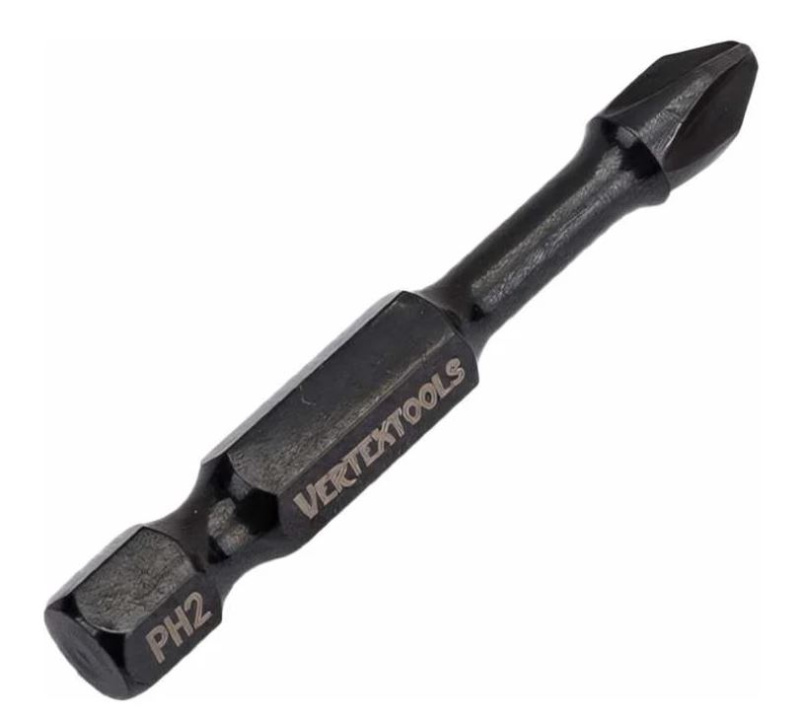 Бита PH 2*70 мм IMPACT TORSION VERTEXTOOLS IP-TR-PH2-70 10 шт