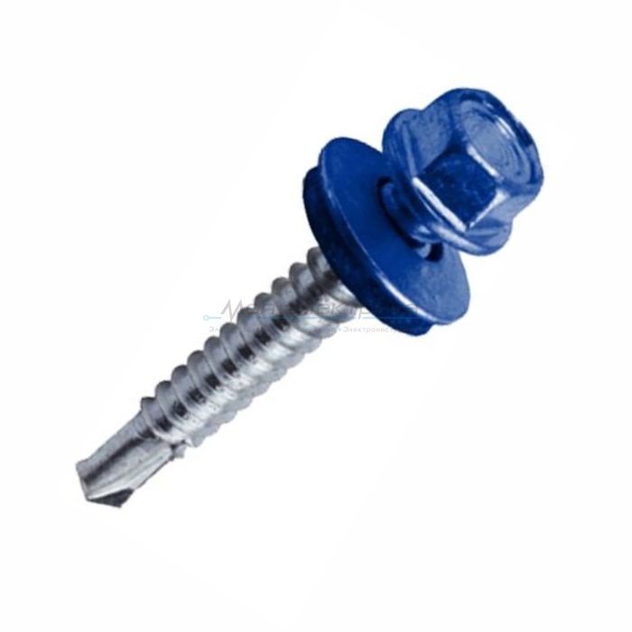 Саморез кровельный RAL 5002 4,8х50 (150 шт.) //Daxmer