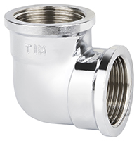 Уголок 1" г/г (ХРОМ) TIM