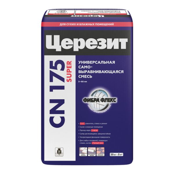 Самовыравнивающаяся смесь ЦЕРЕЗИТ CN 175