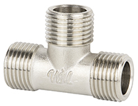 Тройник 1/2" ш/ш/ш (ник/латунь) /WaterMark/TIM