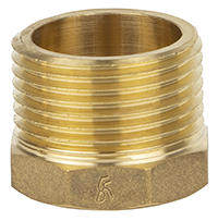 Футорка 3/4 х 1/2" (латунь) KAISER