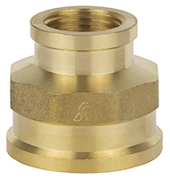 Муфта переходная 3/4"гх1/2"г (латунь) KAISER