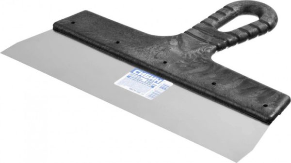 Шпатель 250 мм фасадный нержавеющая сталь СИБИН