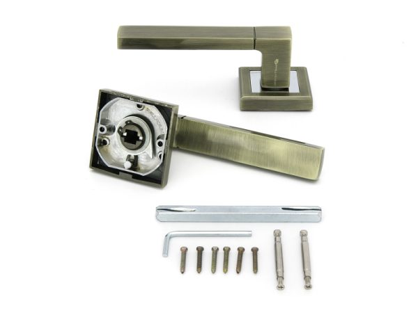 Ручка дверная A Dakota AB (античная бронза) "PALLADIUM"