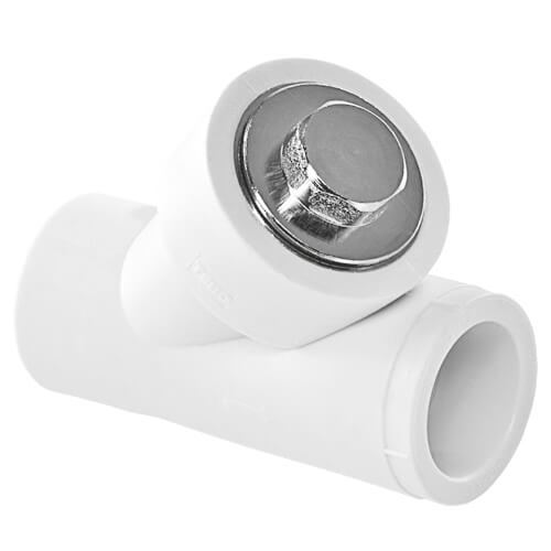 Фильтр полипропиленовый 25мм сетчатый 45гр (10/50) "TEBO"