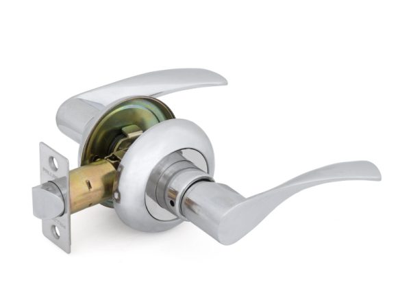 Ручка-защелка 853 CP PS (хром) "PALLADIUM" .