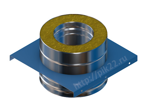 Монтаж.площадка нерж.d 150/230 1,5мм/0,8мм