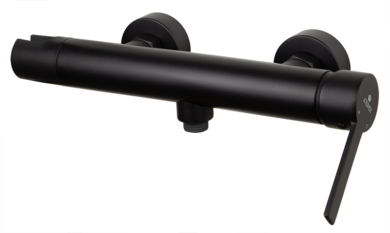 Смеситель KAISER Serio для душа, Ø35 /Чёрный матовый