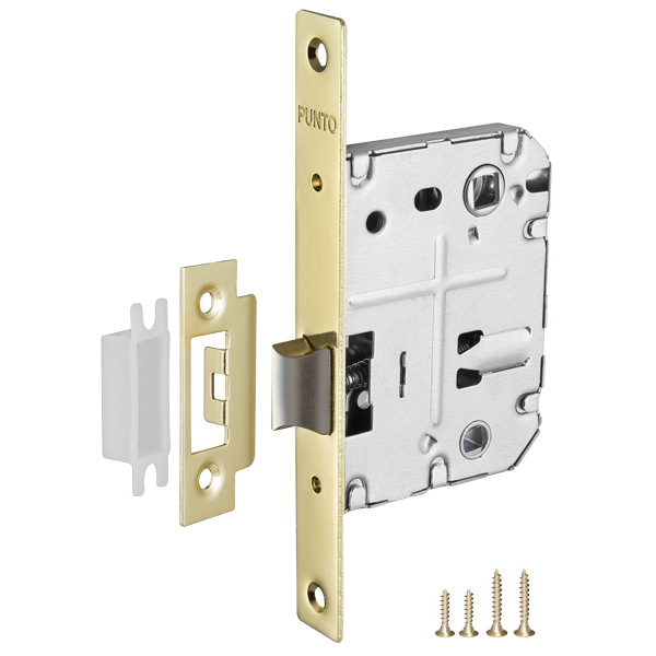 Защелка врезная L72-50 GP Золото//PUNTO