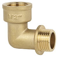 Уголок 1" ВН (латунь) KAISER