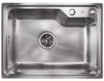 Мойка из нержавейки KAISER 580x430x210*0,8mm (цвет покрытия: сталь) /сифон