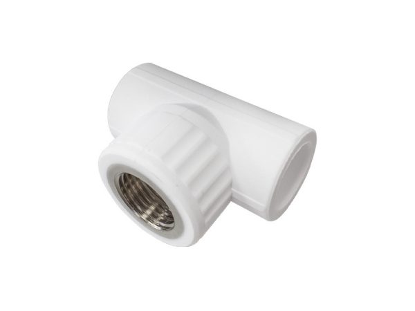 Тройник полипропиленовый ВР 25х3/4"х25 (60/15) Valfex