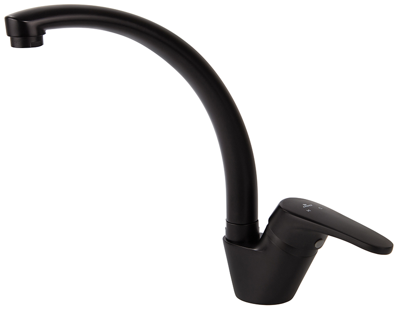 Смеситель KAISER County кухня Ø40 боковой (черный матовый) Смеситель KAISER County кухня Ø40 боковой (черный матовый)