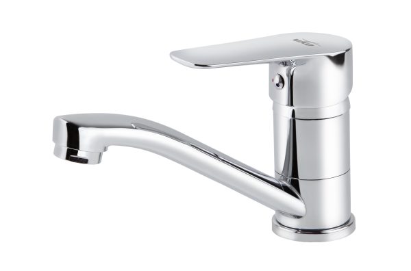 Смеситель VIKO кухня Ø35 см с гайкой 15см, хром