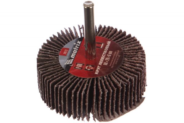 Круг лепестковый для дрели 60*20 *6 мм P 60 Matrix