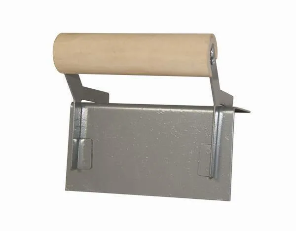 Мастерок кельма стальной для внешних углов средняя 125*65 мм