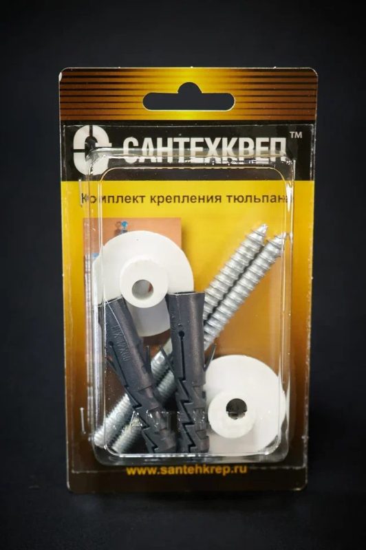 Комплект крепежа тюльпана к стене (Блистер)