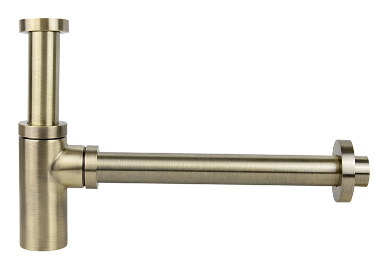 Сифон KAISER для раковины б/выпуска (Бронза)