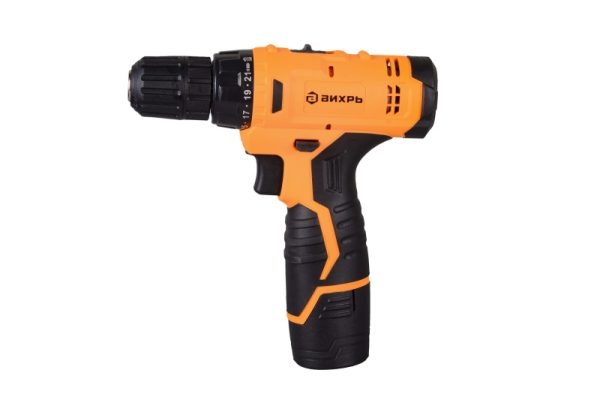 Дрель-шуруповерт аккумуляторный 12 В Вихрь ДА-12Л-2К
