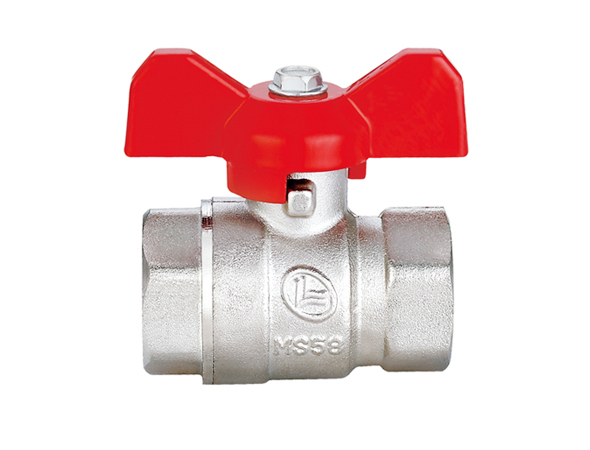 Кран шаровый 3/4" в/в бабочка Double-Lin (10/120)