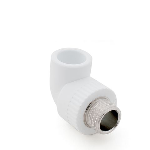 Угол полипропиленовый НР 20х3/4" (75/25)