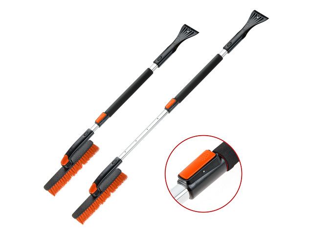 Щетка-сметка для снега со скребком телескопическая 99-127 см STARTUL PROFI ST9080-06 Щетка-сметка для снега со скребком телескопическая 99-127 см STARTUL PROFI ST9080-06