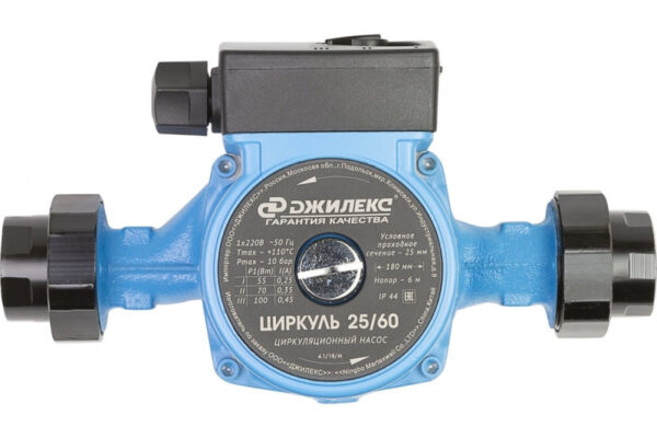 Насос циркуляционный "Джилекс ЦИРКУЛЬ" 25-60 (180мм)