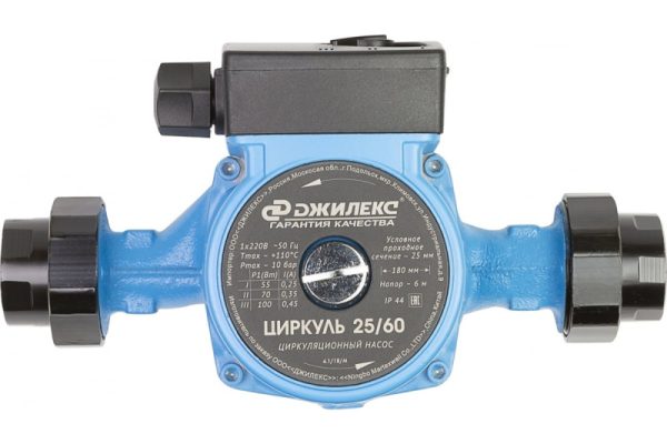 Насос циркуляционный "Джилекс ЦИРКУЛЬ" 25-60 (180мм)