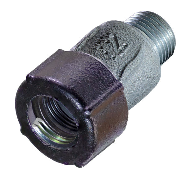 Обжимной соединитель из чугуна 1/2"нар. TIM (18шт)