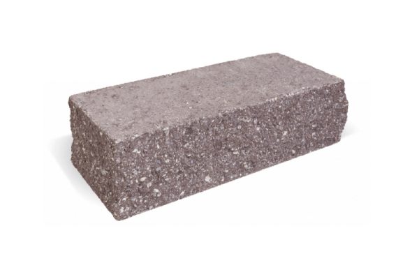 Кирпич облицовочный Brickstone РВАНЫЙ ЛОЖОК УГЛОВОЙ Шоколад 250х95х65 мм