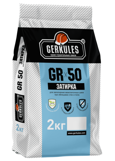 Затирка для швов Геркулес белая