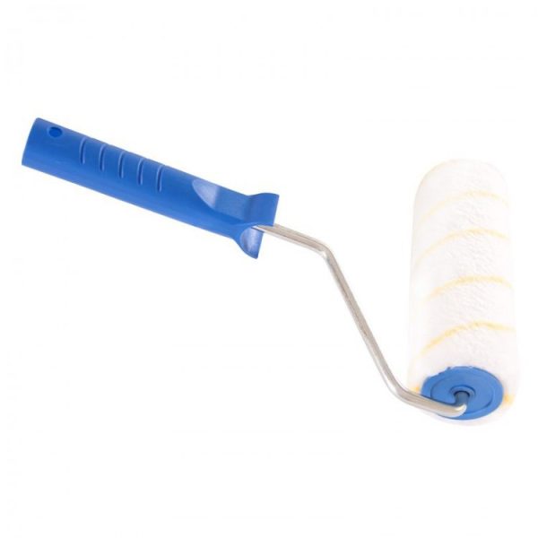 Валик 180 мм малярный с ручкой полиакрил бюгель 8 мм ворс 11 мм ролик 48 мм