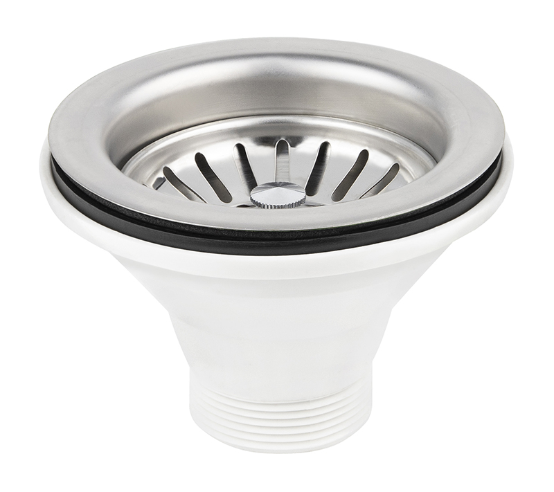 Выпуск для сифона Ø40*3 1/2" KAISER /цвет: Сталь