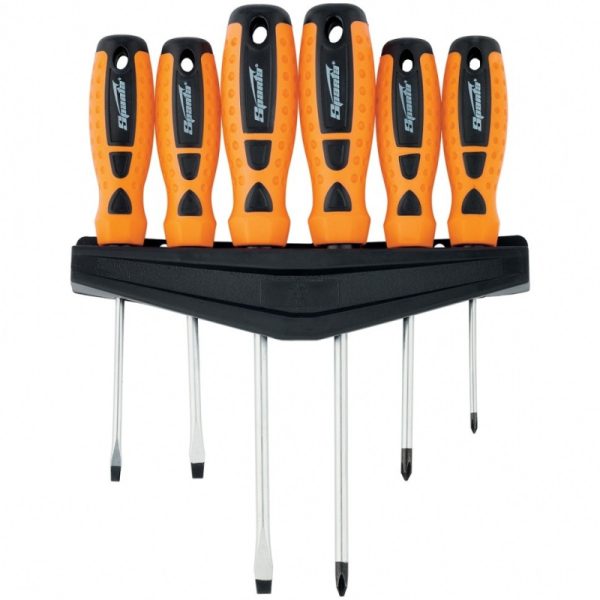 Набор отверток Point 6 штук SPARTA 11782