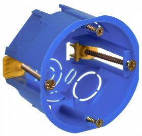 Коробка СЗ для полых стен D=68х45мм (пластиковые лапки) GENERICA (кор.200шт)