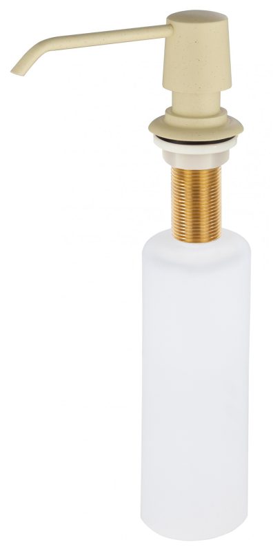 Дозатор KAISER для моющих средств встраиваемый, 350мл /Латунь,пластик /Жасмин