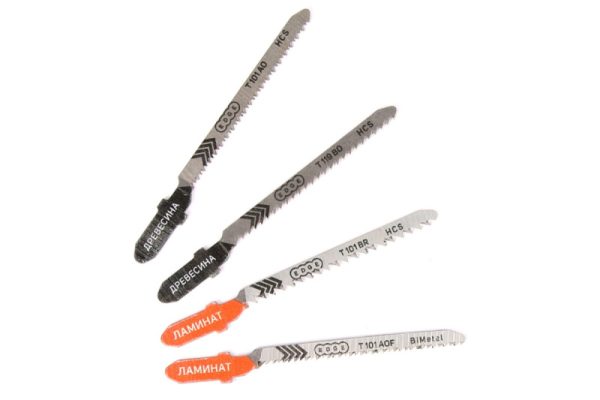 Набор пилок для лобзика 4 шт в блистере №3 EDGE by PATRIOT 814010015