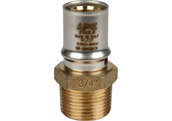 Муфта-пресс НР 16x 3/4" STOUT