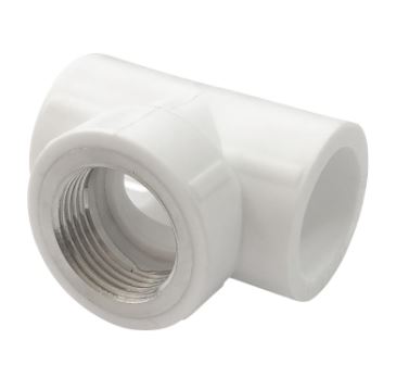 Тройник полипропиленовый ВР 25х1/2"х25 Valfex