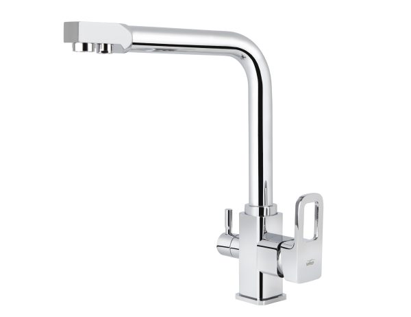 Смеситель VIKO кухня боковой под фильтр (латунь) Ø35 с лат. гайкой, хром