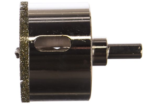 Сверло алмазное по керамограниту 60*67 мм 3-гранный хвостовик Matrix