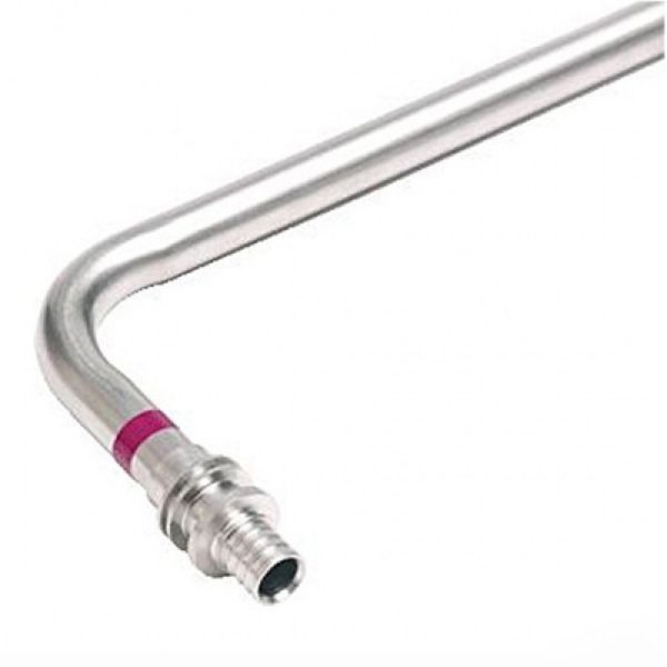 Трубка Г-образная нерж сталь надвижной, РЕХАУ 16/250мм