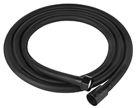 Душевой шланг 2,0м имп/конус, ПВХ черный
